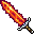 Fiery Spike Sword Replica