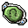 Silver Rune Emblem (Poison Bomb)